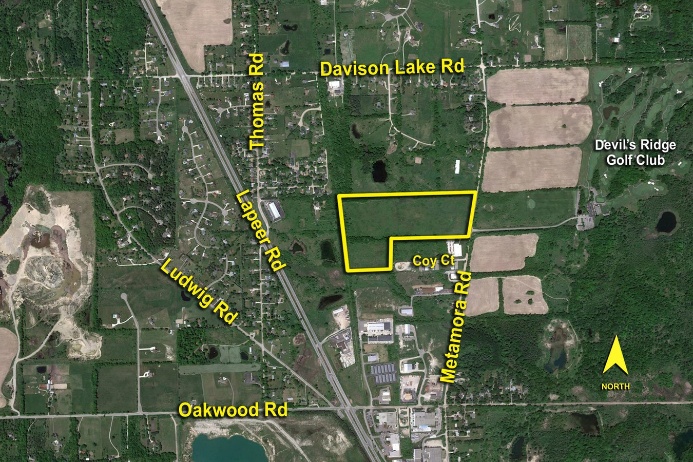 Metamora Rd, Oxford, MI 48371