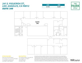 261 S Figueroa St, Los Angeles, CA for lease Floor Plan- Image 1 of 1