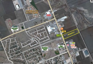 3310 N Main St, Taylor, TX - aerial  map view