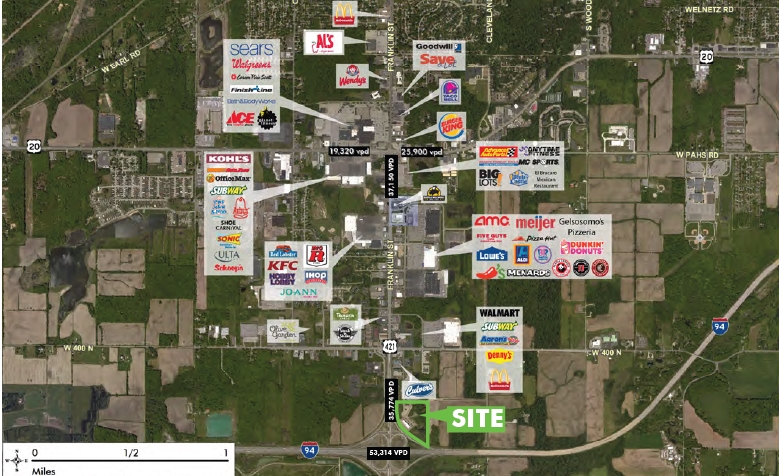 N I-94 & US 421, Michigan City, IN for sale - Building Photo - Image 1 of 2