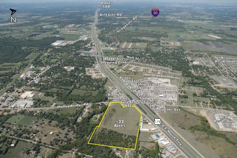 US Highway 175, Seagoville, TX, 75159 Commercial Land For Sale