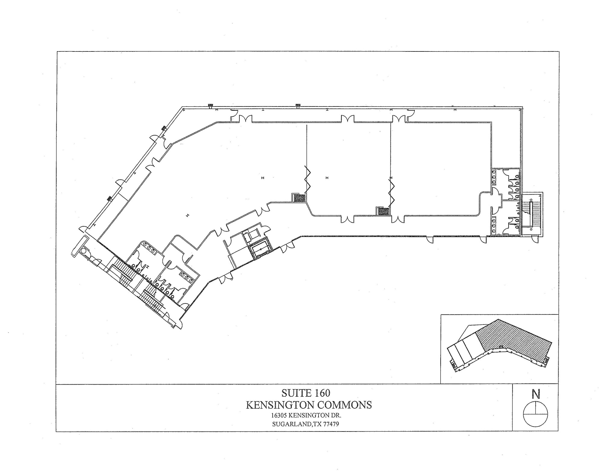 16305 Kensington Dr, Sugar Land, TX for lease Floor Plan- Image 1 of 1