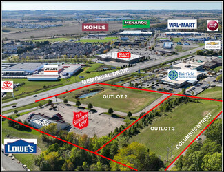 More details for 2300 N Memorial Dr, Lancaster, OH - Land for Sale