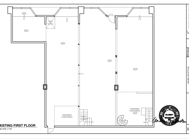 704 Washington Street, Brookline, MA for lease - Floor Plan - Image 2 of 2