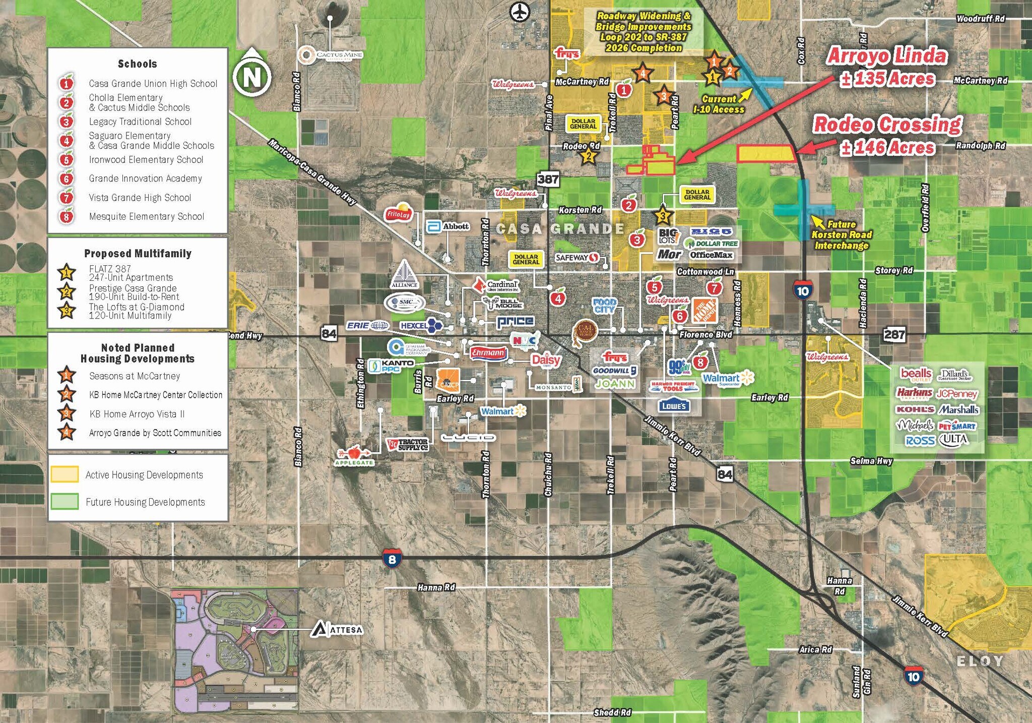 SW Rodeo Rd & Peart Rd, Casa Grande, AZ for sale Building Photo- Image 1 of 4