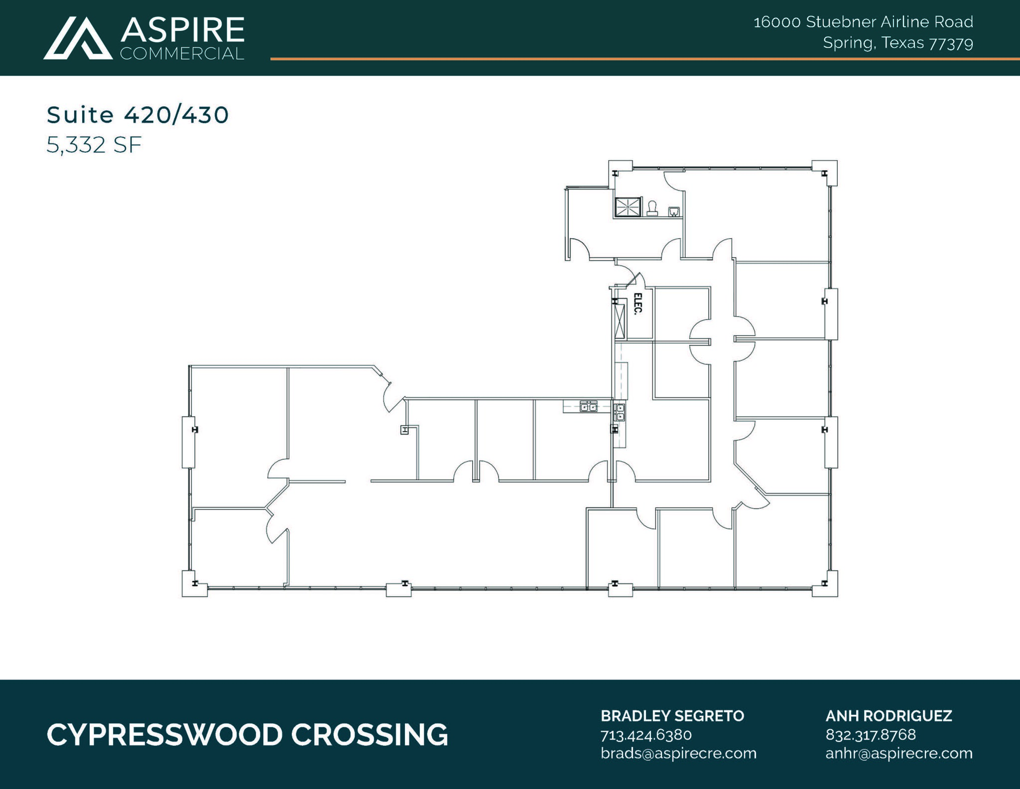 16000 Stuebner Airline Rd, Spring, TX for lease Floor Plan- Image 1 of 2