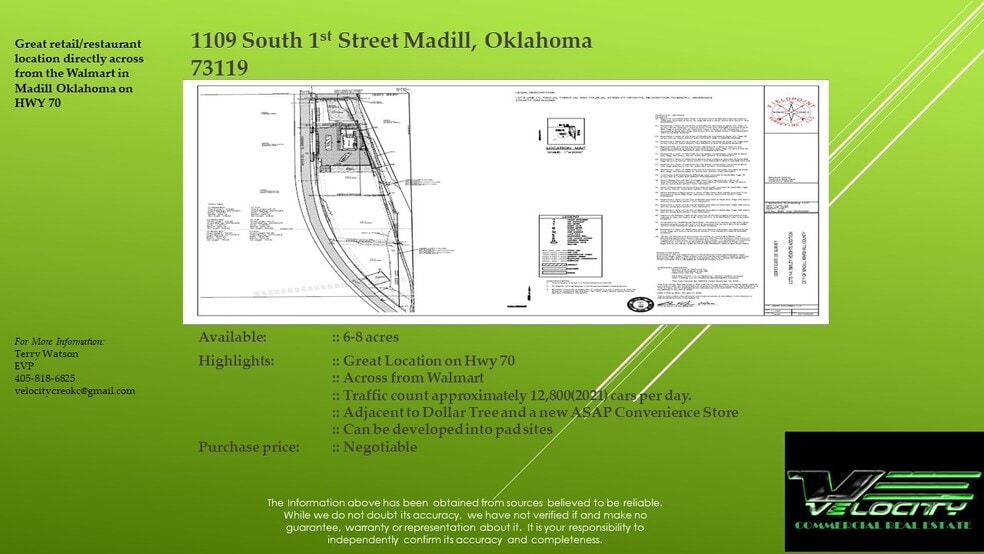 1109 S 1st St, Madill, OK for sale - Building Photo - Image 2 of 7