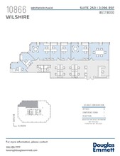 10866 Wilshire Blvd, Los Angeles, CA for lease Floor Plan- Image 1 of 1