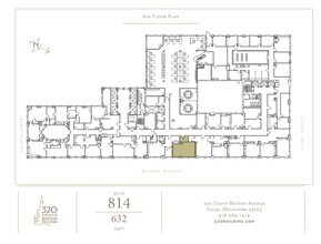 320 S Boston Ave, Tulsa, OK for lease Floor Plan- Image 1 of 1