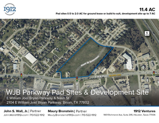 More details for 2104 E Wm J Bryan Pky, Bryan, TX - Land for Sale