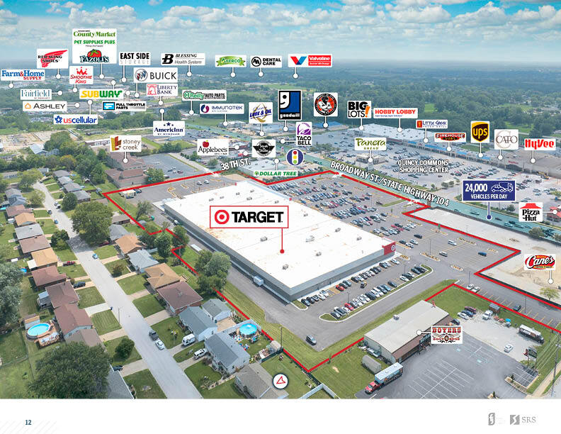 3701 Broadway St, Quincy, IL 62305 Target (NYSE TGT S&P A) New 15