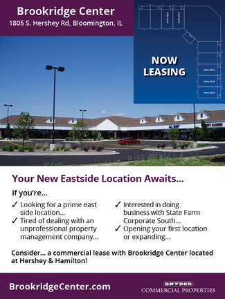 More details for 1804 S Hershey Rd, Bloomington, IL - Office/Retail for Lease