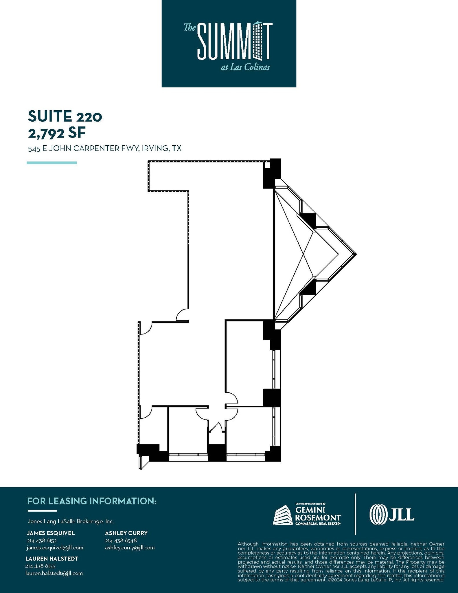 545 E John Carpenter Fwy, Irving, TX for lease Floor Plan- Image 1 of 1