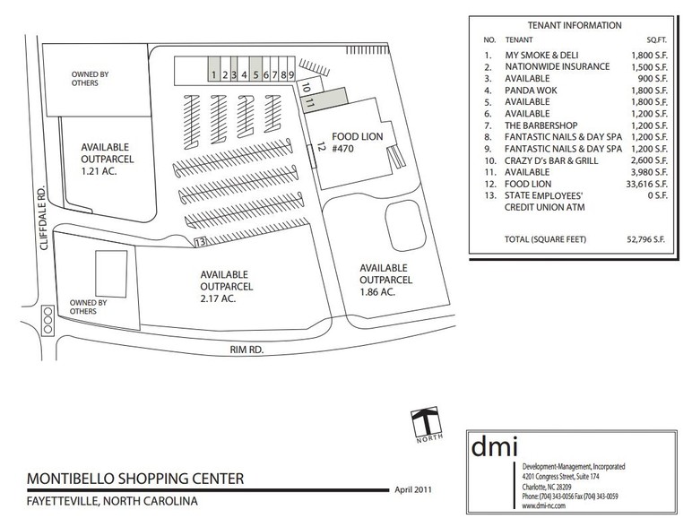 1133 Rim Rd, Fayetteville, NC for sale - Site Plan - Image 2 of 2