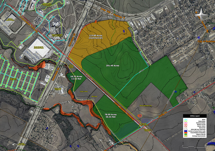 Interstate 35, Robinson, TX for sale - Site Plan - Image 1 of 1