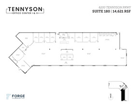 6100 Tennyson Pky, Plano, TX for lease Floor Plan- Image 1 of 11