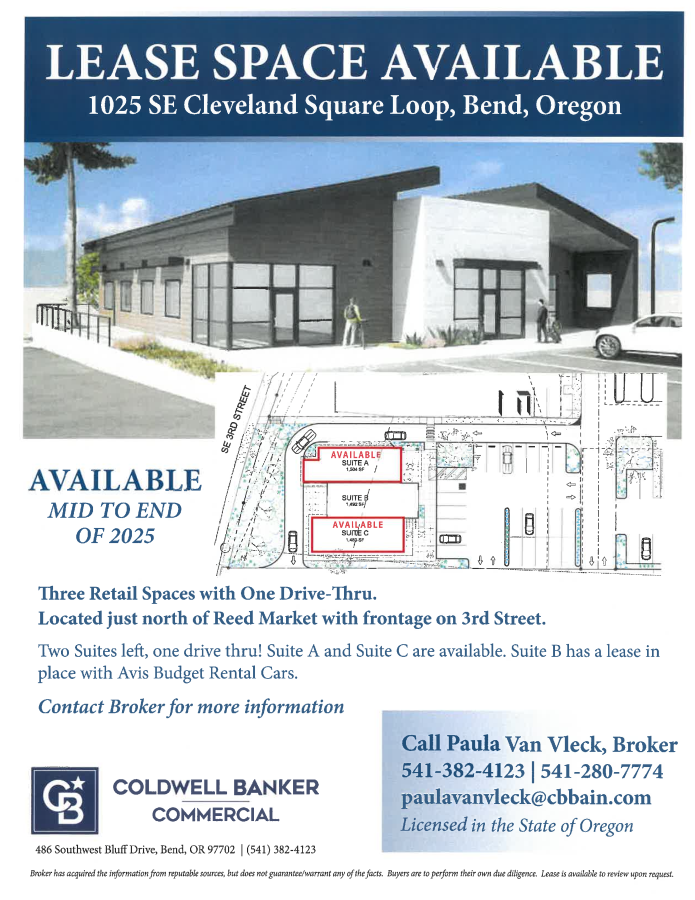 1025 SE Cleveland Square Loop, Bend, OR for lease Building Photo- Image 1 of 6