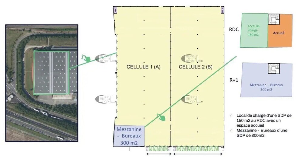 Industrial in Châtres for lease - Site Plan - Image 3 of 7