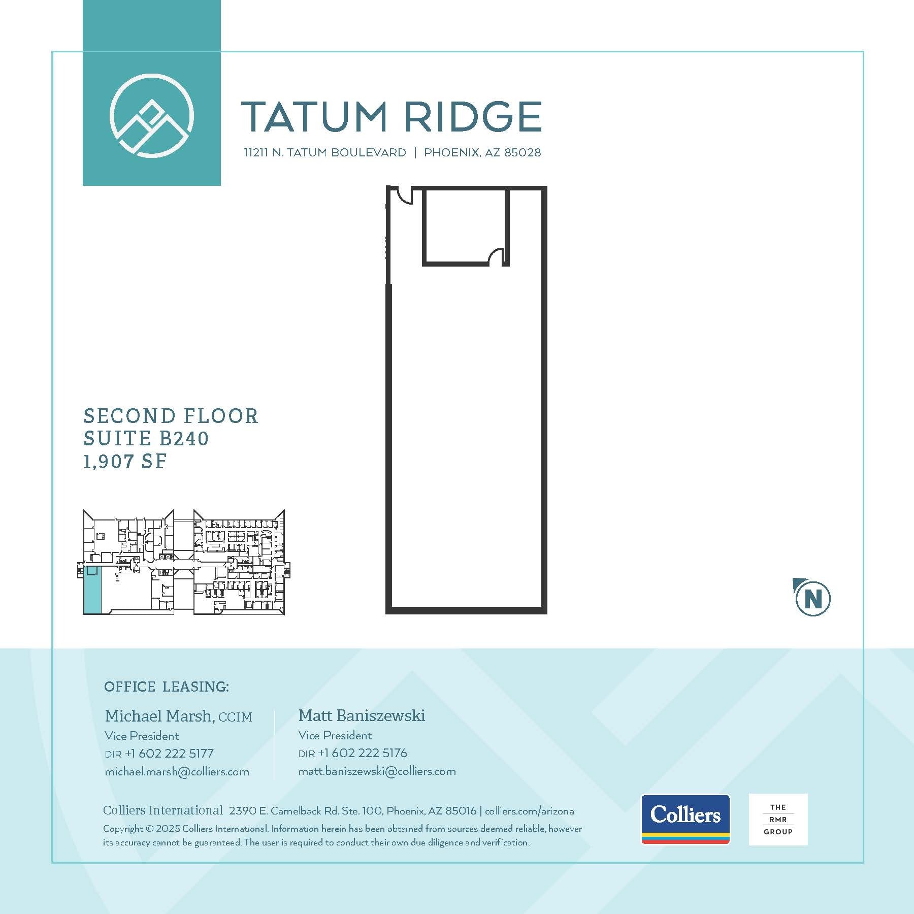 11209 N Tatum Blvd, Phoenix, AZ for lease Floor Plan- Image 1 of 2