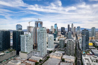 1212 S Flower St, Los Angeles, CA - aerial  map view