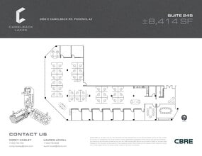 2850 E Camelback Rd, Phoenix, AZ for lease Site Plan- Image 1 of 2