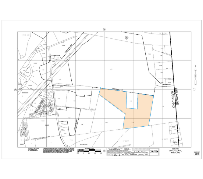 Muddy Ln, Elkton, MD for sale - Plat Map - Image 2 of 2