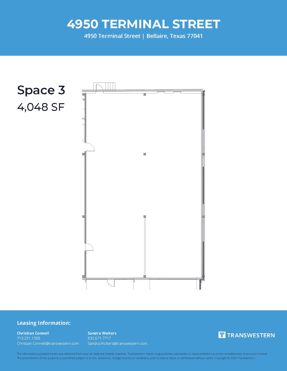 4950 Terminal St, Bellaire, TX for lease Floor Plan- Image 1 of 1