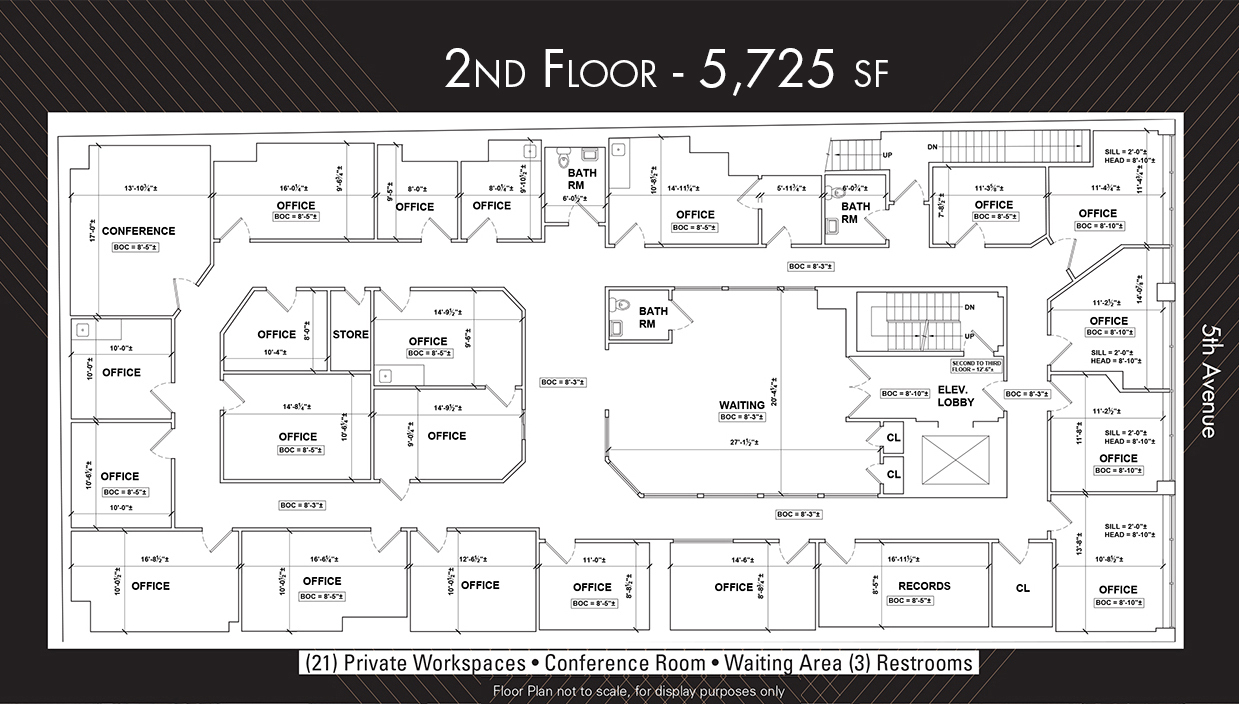 8710 5th Ave, Brooklyn, NY for lease Floor Plan- Image 1 of 7