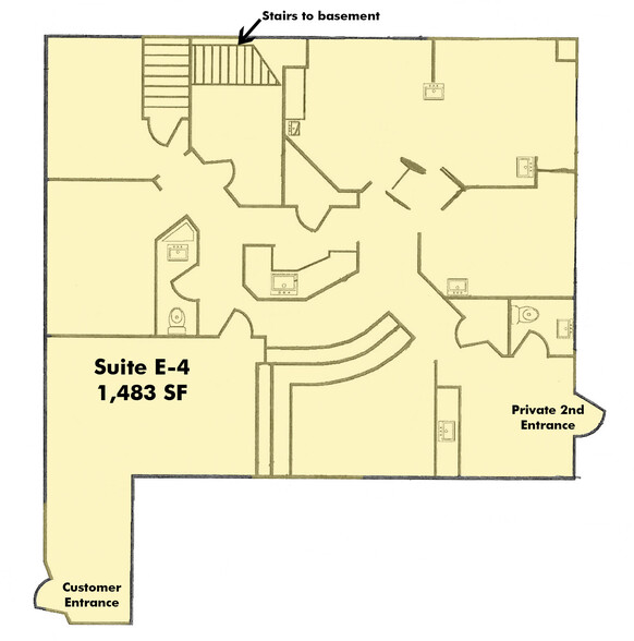 7520 Montgomery Blvd NE, Albuquerque, NM for lease - Floor Plan - Image 2 of 10