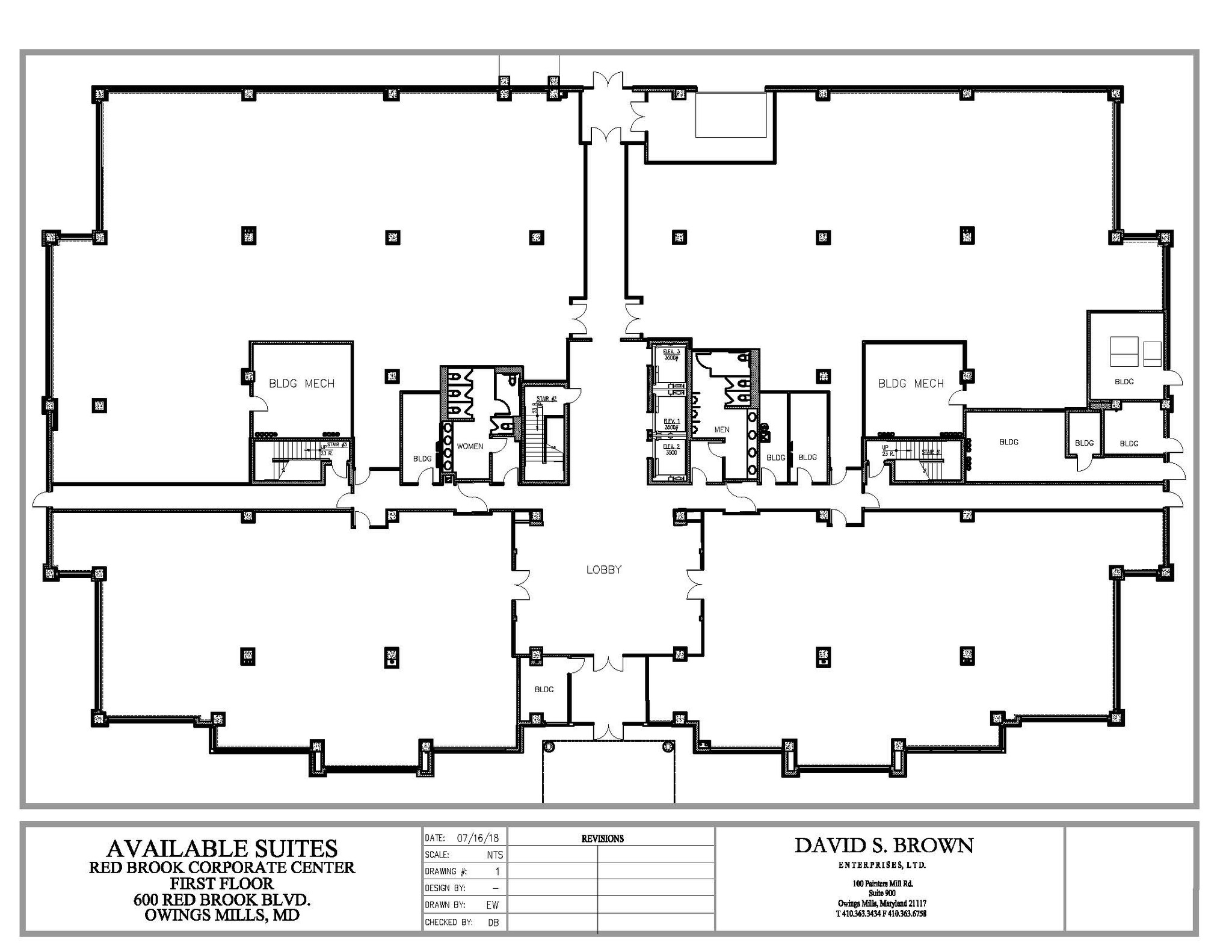 600 Red Brook Blvd, Owings Mills, MD for lease Floor Plan- Image 1 of 1