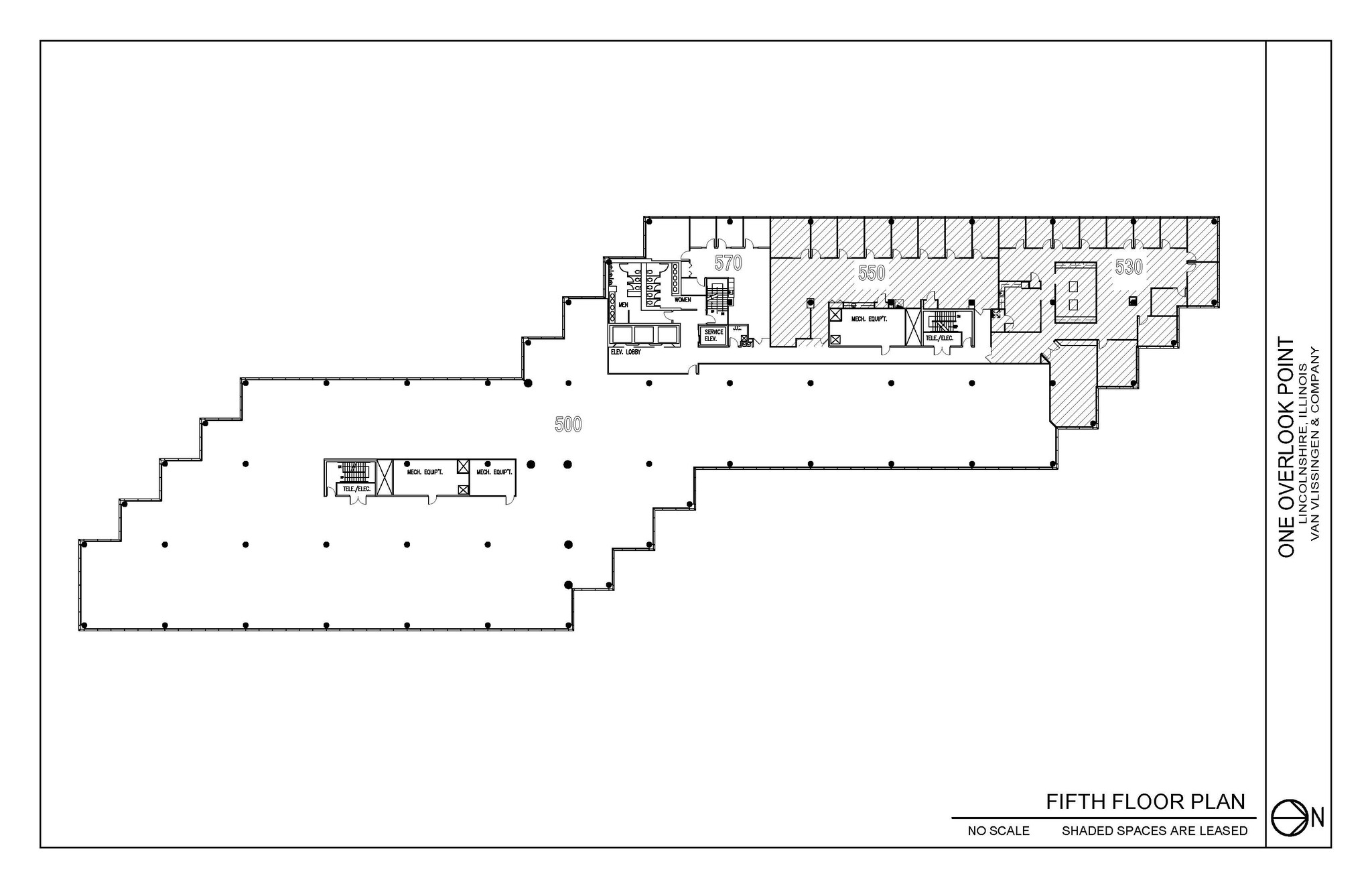 1 Overlook Pt, Lincolnshire, IL for lease Floor Plan- Image 1 of 7