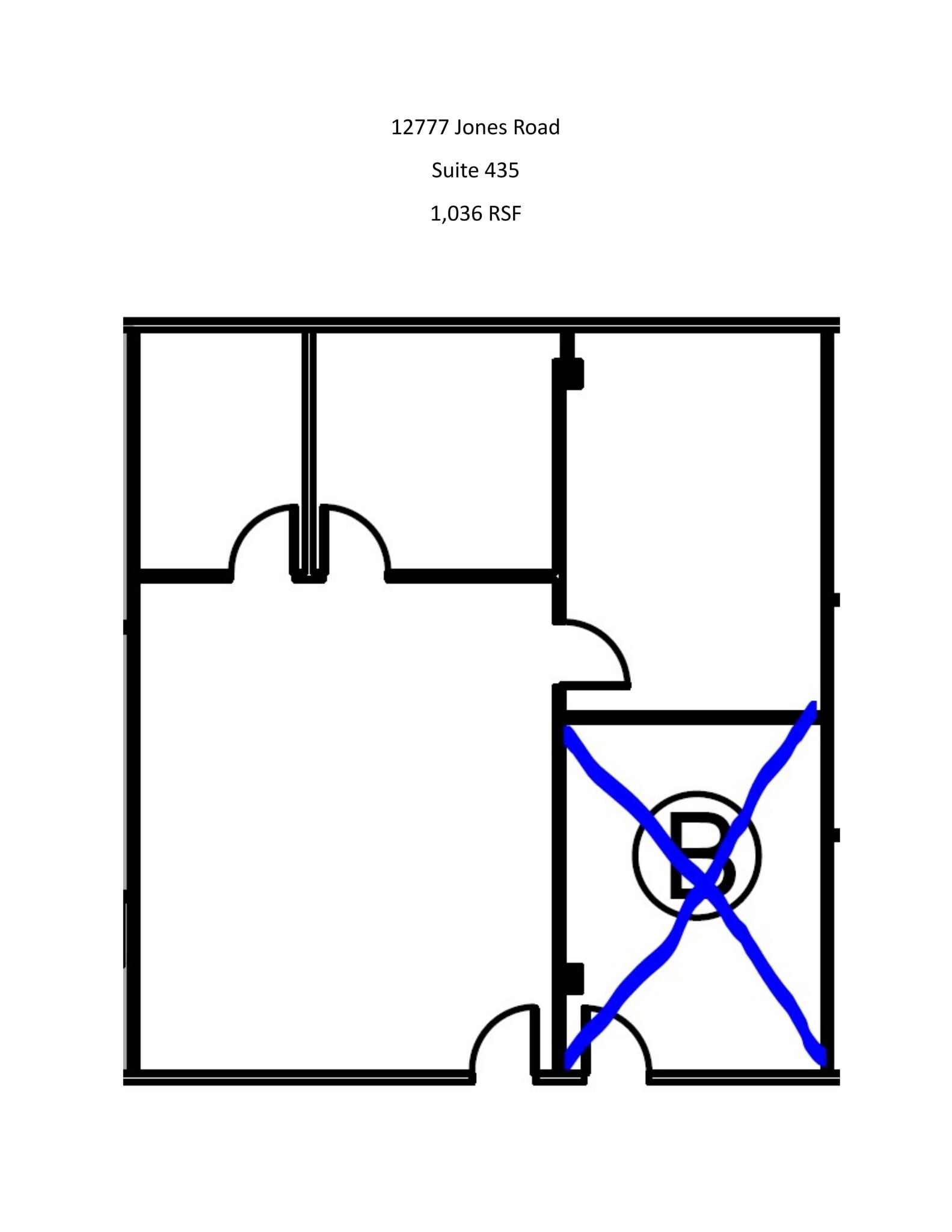 12777 Jones Rd, Houston, TX for lease Site Plan- Image 1 of 1