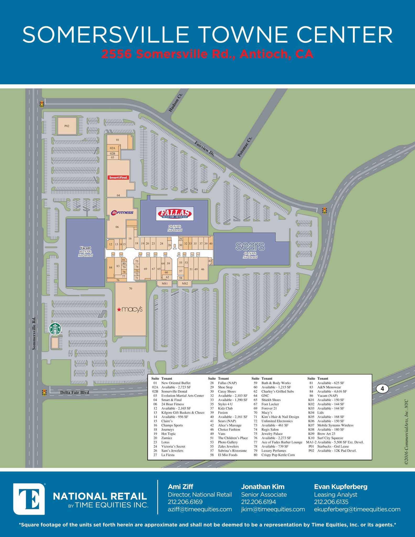 2500-2640 Somersville Rd, Antioch, CA for lease Site Plan- Image 1 of 1