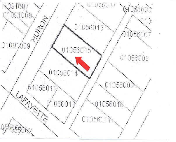 33 S Huron St, Toledo, OH for sale Plat Map- Image 1 of 1