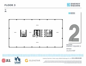 6688 N Central Expy, Dallas, TX for lease Floor Plan- Image 2 of 2