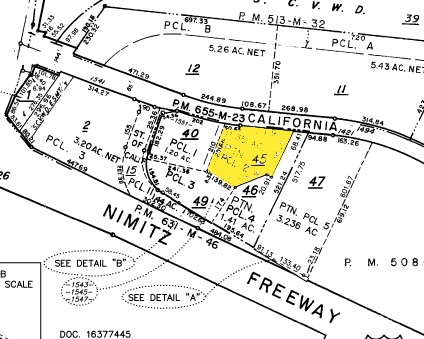 1533 California Cir, Milpitas, CA for lease - Plat Map - Image 2 of 10