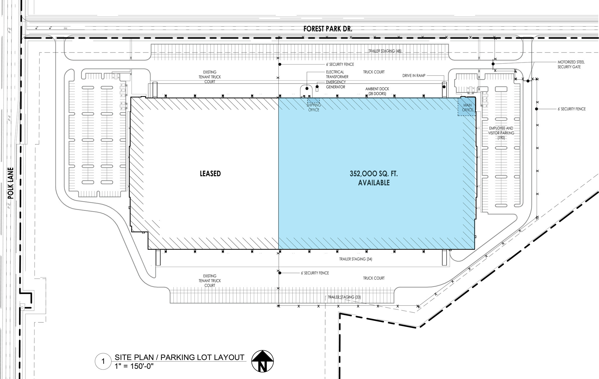 12121 Forest Park Dr, Olive Branch, MS for lease Site Plan- Image 1 of 1