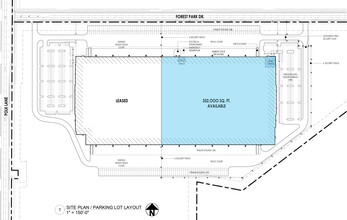 12121 Forest Park Dr, Olive Branch, MS for lease Site Plan- Image 1 of 1