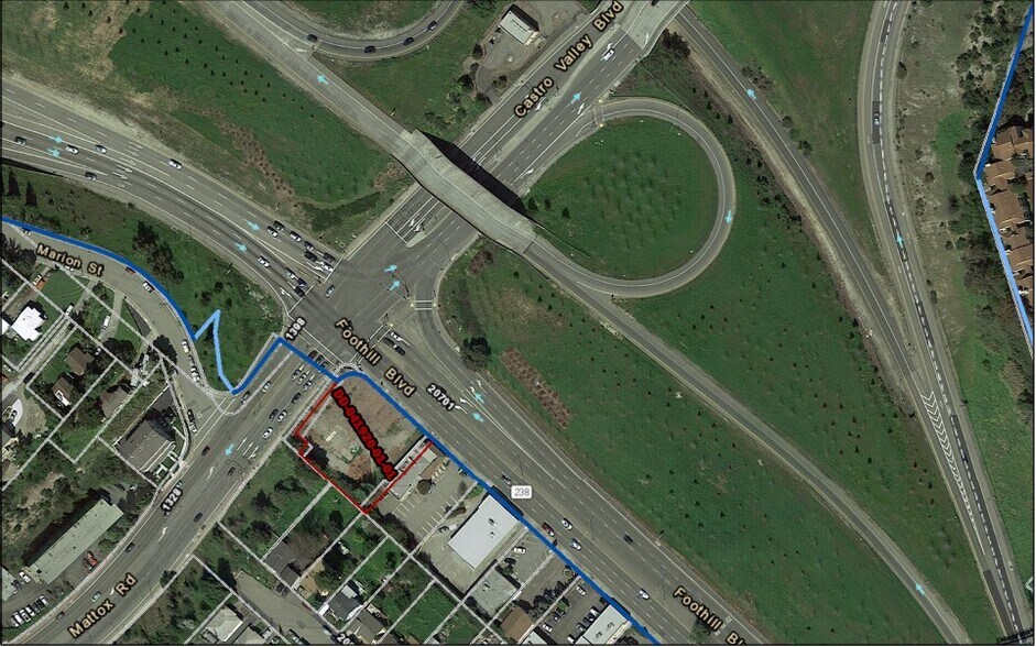 20857 Foothill, Hayward, CA for sale - Aerial - Image 1 of 1