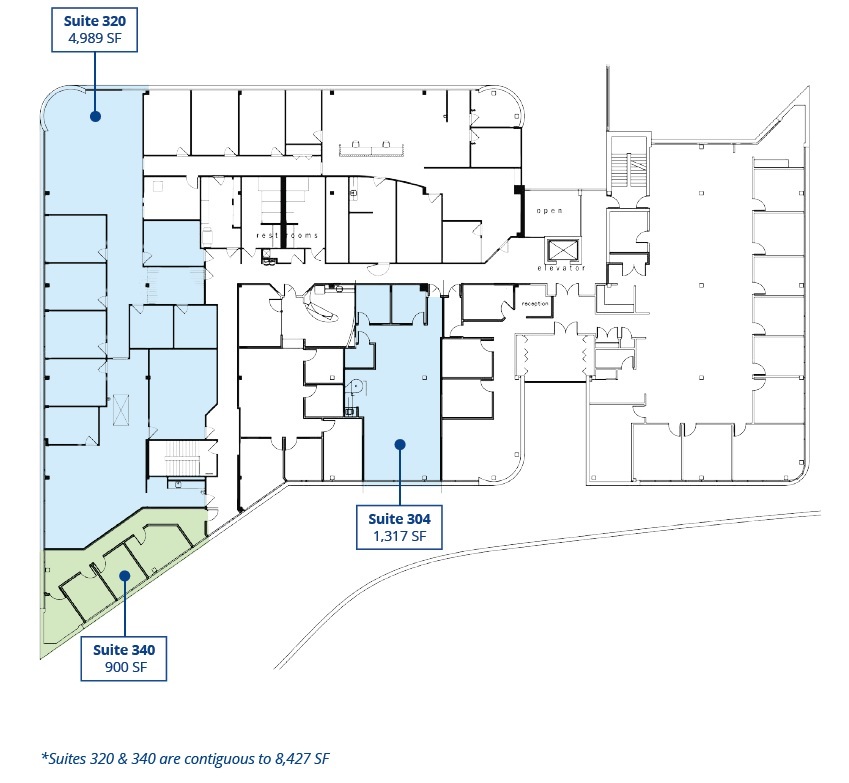 999 Executive Parkway Dr, Creve Coeur, MO for lease Floor Plan- Image 1 of 1