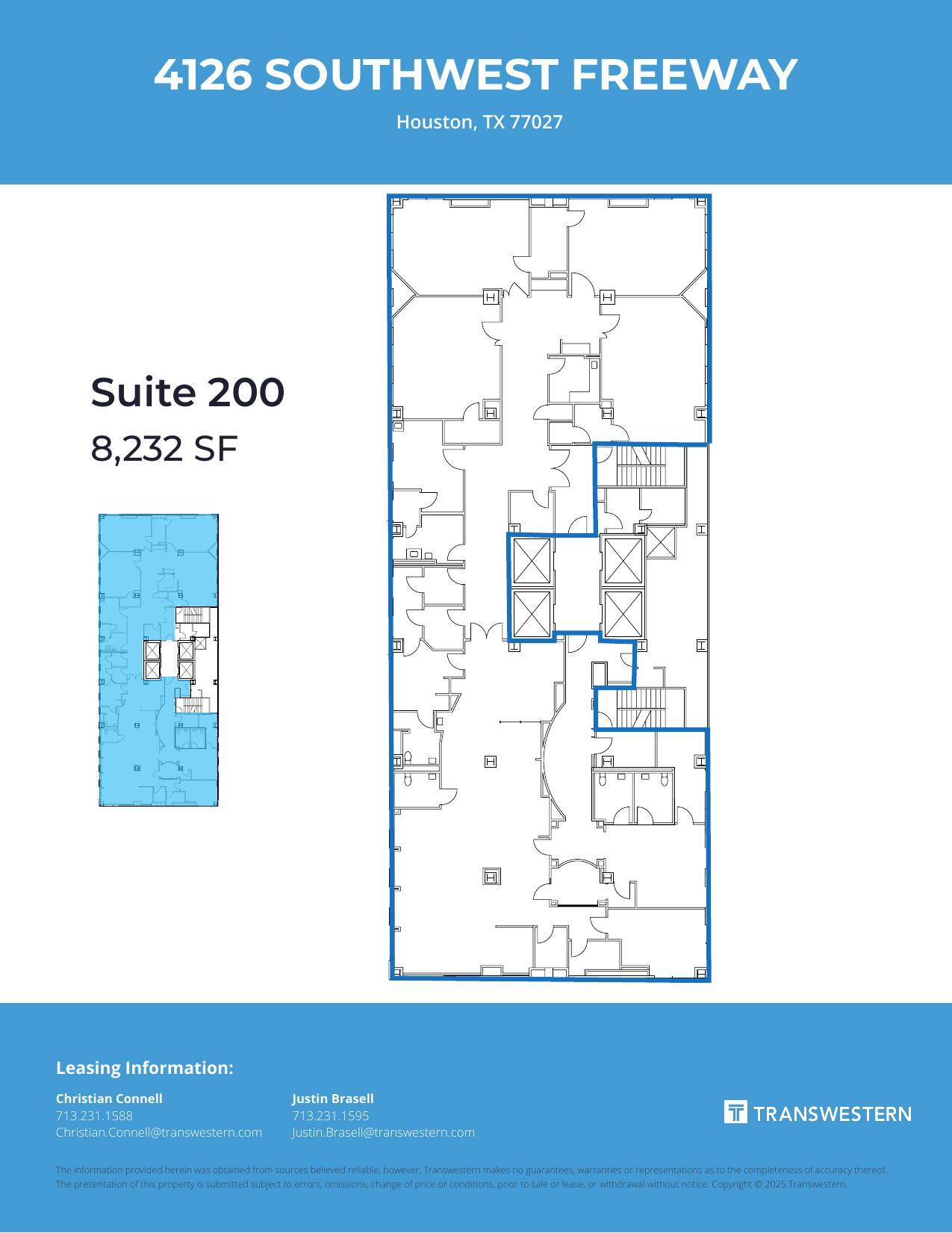 4126 Southwest Fwy, Houston, TX for lease Floor Plan- Image 1 of 1
