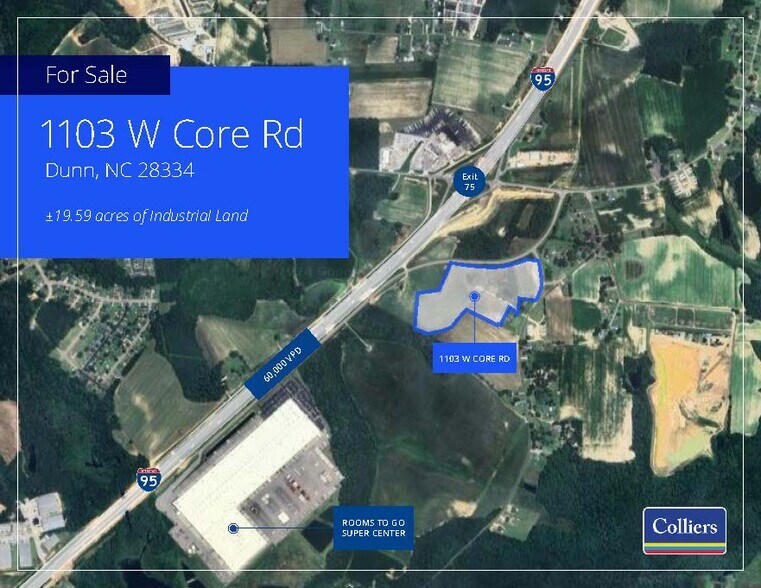 1103 W Core Rd, Dunn, NC for sale - Primary Photo - Image 1 of 3