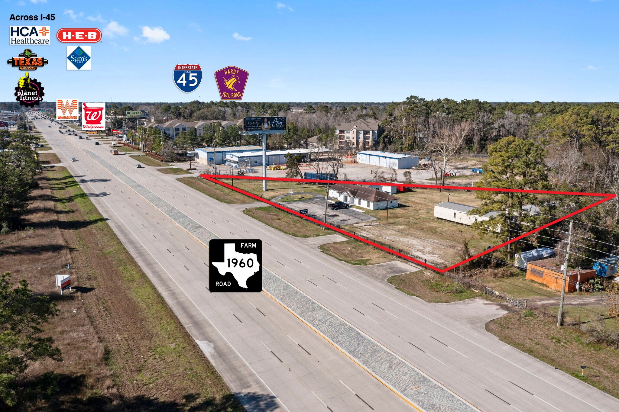 3607 FM 1960, Humble, TX for sale Aerial- Image 1 of 1