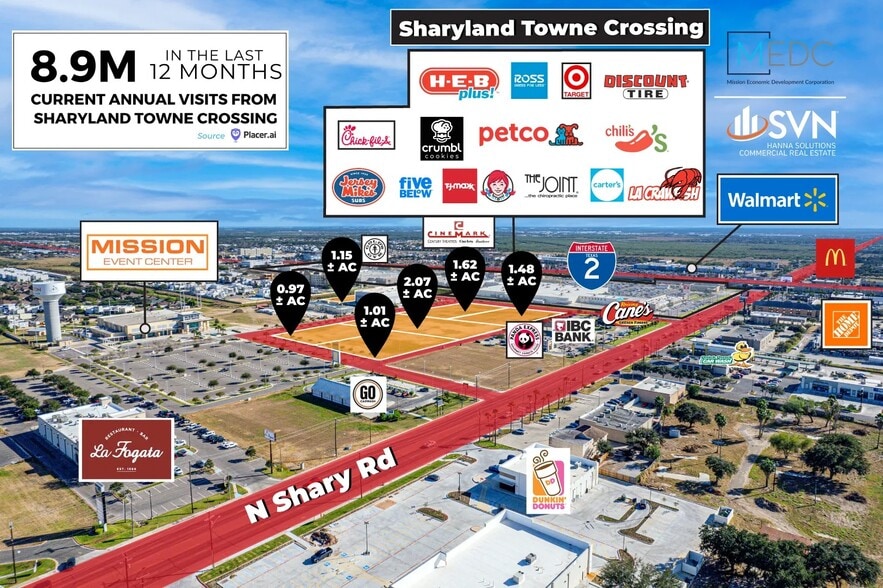 2401 Victoria Ave, Mission, TX for sale - Aerial - Image 3 of 11