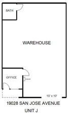 19028 E San Jose Ave, City Of Industry, CA for lease Floor Plan- Image 1 of 1