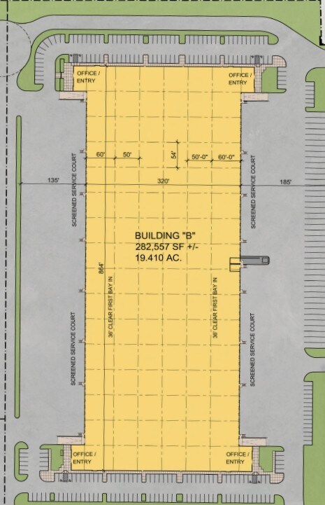 3601 Alemeda St, Fort Worth, TX for lease Floor Plan- Image 1 of 1