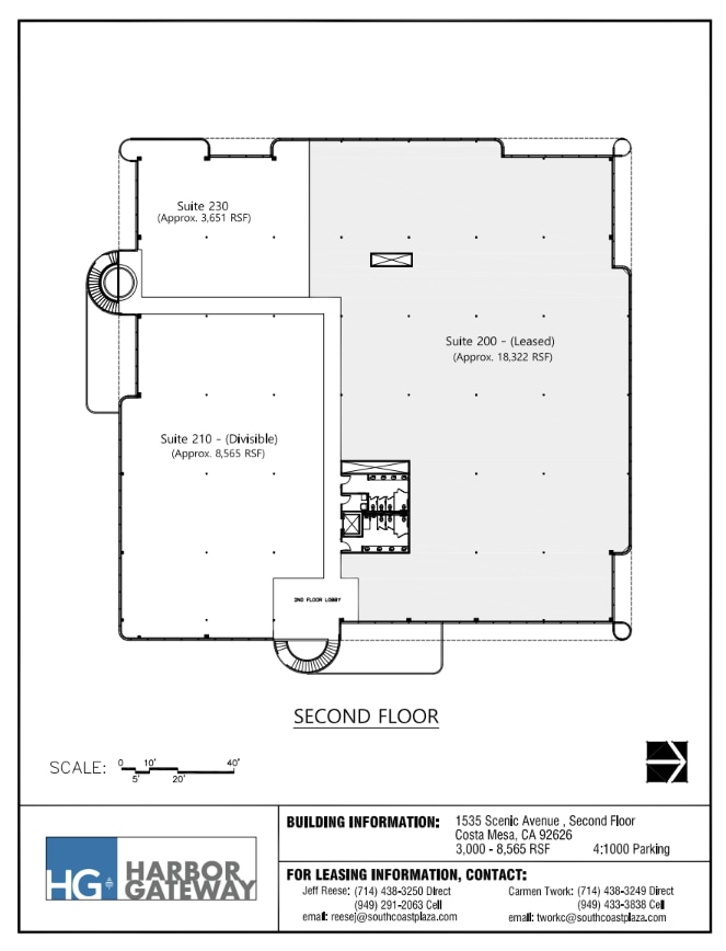 3515 Harbor Blvd, Costa Mesa, CA for lease Floor Plan- Image 1 of 2