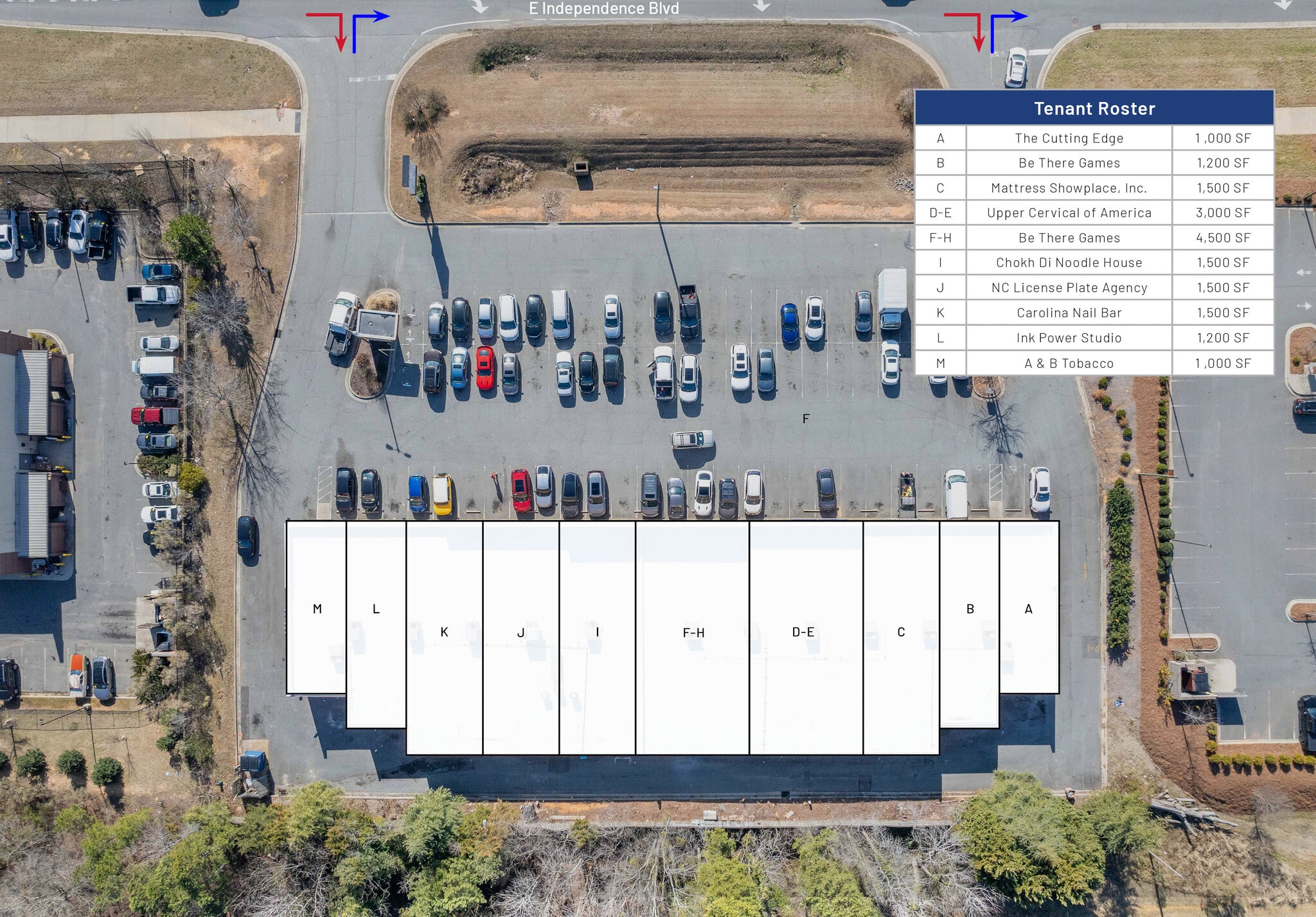 14015 Independence Blvd, Indian Trail, NC for lease Site Plan- Image 1 of 1