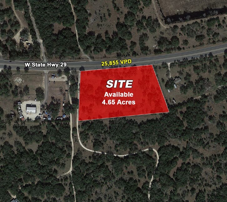 3101 State Hwy 29, Georgetown, TX for sale Aerial- Image 1 of 1