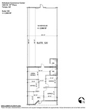 1407 W 10th Pl, Tempe, AZ for lease Floor Plan- Image 1 of 1